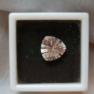 LARGE TRILLION CUT 5.60CT 12× 12 mm NATURAL GEMSTONE DANBURITE